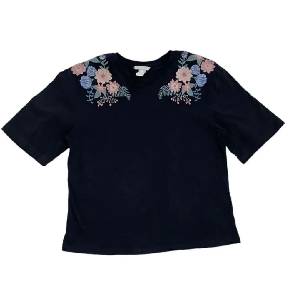 H&M Black Top(Size Small) - Picture 2 of 6